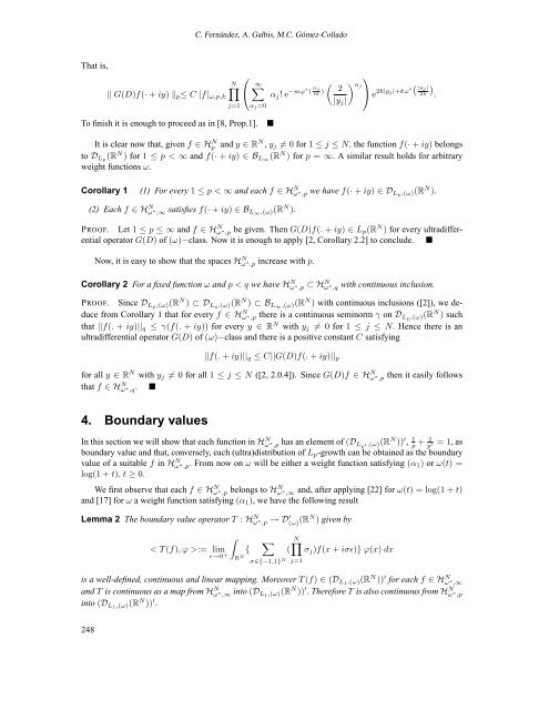 Holomorphic Functions