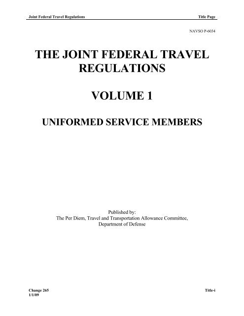 national joint council directive travel