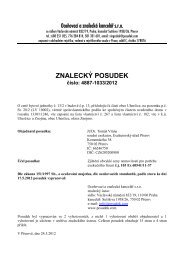 ZNALECKÃ POSUDEK ÄÃ­slo: 4887-1033/2012 - OKdrazby.cz