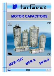 MOTOR CAPACITORS MFR -1MT MFR -2 MFR -4