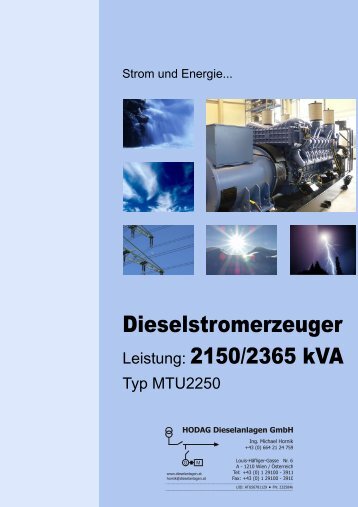 2150 kVA mit MTU Motor.pdf - HODAG Dieselanlagen GmbH