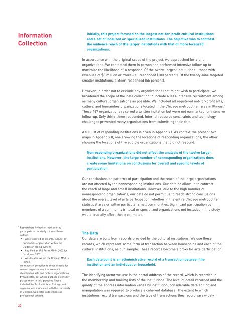 Mapping Cultural Participation in Chicago - Cultural Policy Center