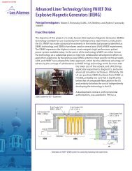 Advanced Liner Technology Using VNIIEF Disk Explosive Magnetic ...