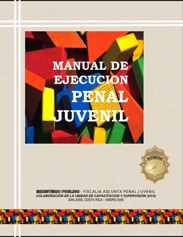 MANUAL DE EJECUCION PENAL JUVENIL - Ministerio PÃºblico