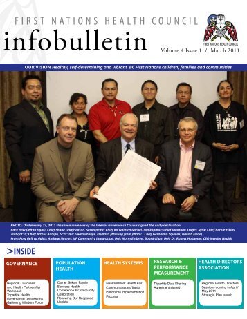 March 2011 - First Nations Health Council