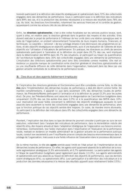 Cahier de recherche NÂ°14 - ESC Pau