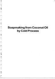 Soapmaking from Coconut Oil