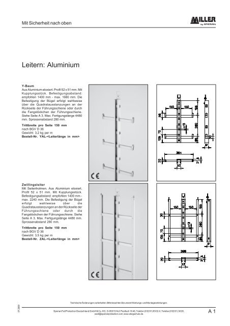 Söll Kapitel A, Aluminium-Leitern S. 1-42