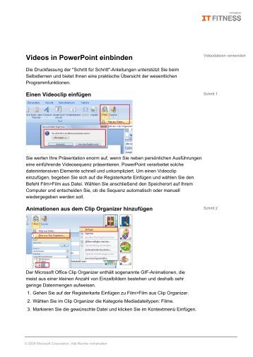 Videos in PowerPoint einbinden