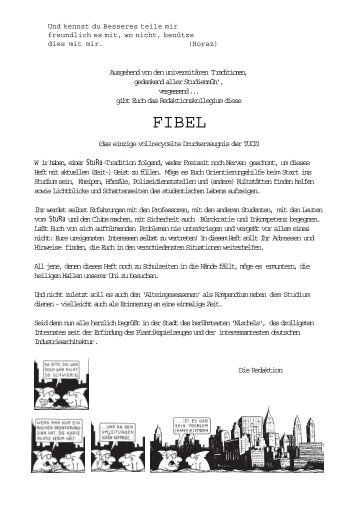 FIBEL '95 - StuRa - TU Chemnitz