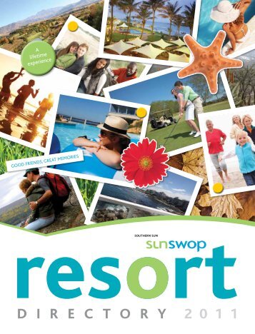 SunSwop Directory 2011 - Southern Sun Resorts
