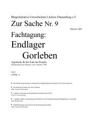 Download als pdf - Bürgerinitiative Umweltschutz Lüchow ...