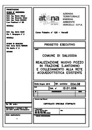 ID.01.006 Capitolato speciale d'appalto solo edile - Comune di ...