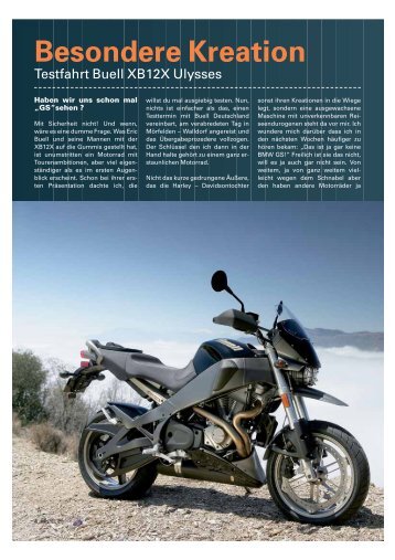 Buell XB 12 X Ulysses - Kultourbikes.de