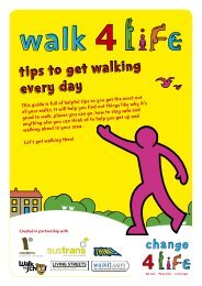 Walk 4 life: Tips to get walking every day