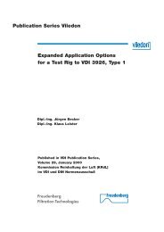 Expanded Application Options for a Test Rig to VDI 3926, Type 1