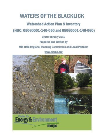 waters of the blacklick - Mid-Ohio Regional Planning Commission