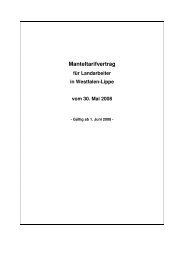 Manteltarifvertrag - Arbeitgeberverband der WestfÃƒÂ¤lisch-Lippischen ...