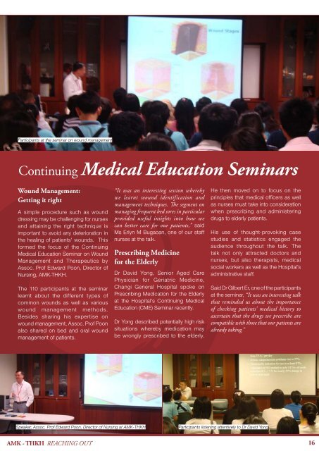 AMK-THKH Newsletter Issue 2 of 2011 - Thye Hua Kwan Hospital