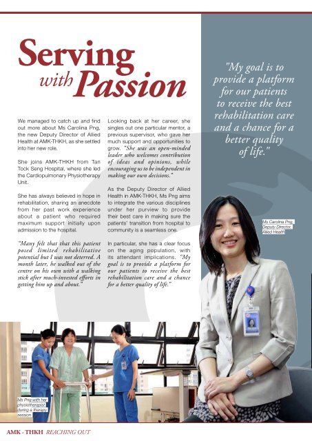 AMK-THKH Newsletter Issue 2 of 2011 - Thye Hua Kwan Hospital