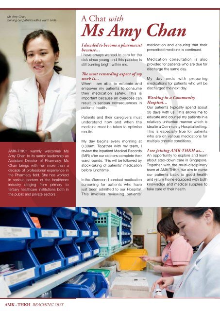 AMK-THKH Newsletter Issue 2 of 2011 - Thye Hua Kwan Hospital