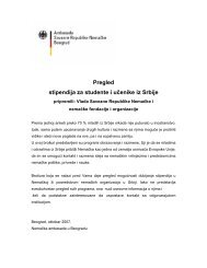 Pregled stipendija za studente i učenike iz Srbije