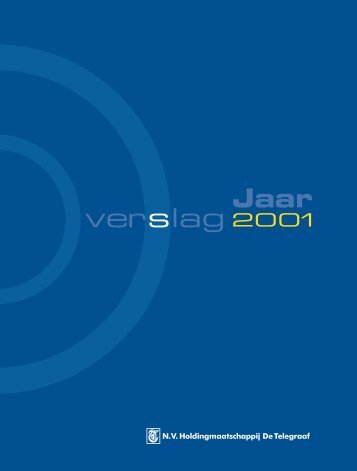 FIN. JAARVERSLAG 2001 - TMG corporate