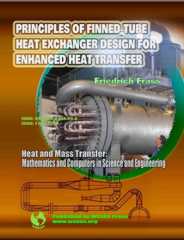 principles of finned-tube heat exchanger design for - WSEAS