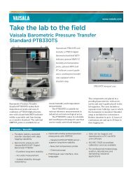 Take the lab to the field - Hobeco