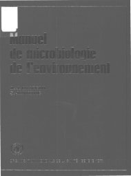manuel de microbiologie de l'environnement - Extranet Systems
