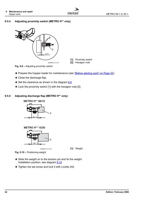 Operating Manual Hopper loader