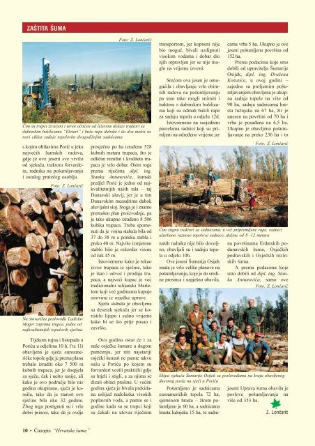 Možemo li sačuvati Porić - Hrvatske šume