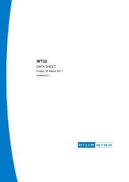 WT32 Datasheet - Glyn Store