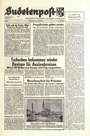 Niederösterreich - Sudetenpost