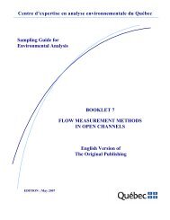 Booklet 7 - Flow Measurement Methods in Open Channels