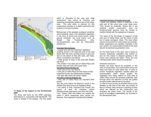 Masterplan Ulcinj - Ada Bojana