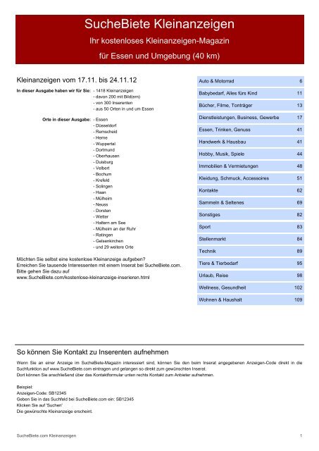 den Kleinanzeiger ohne Bilder herunterzuladen - Kostenlose ...