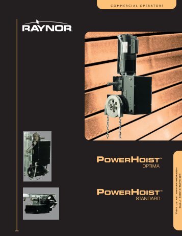 PowerHoist - Raynor Garage Doors