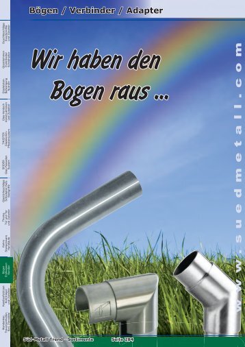 Bögen / Verbinder / Adapter - Süd-Metall Beschläge GmbH