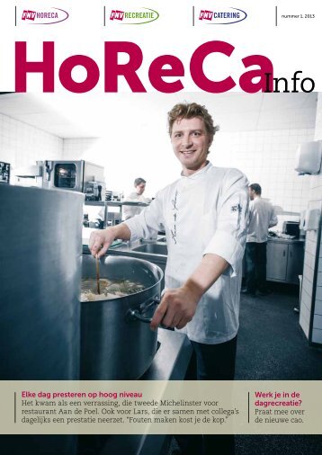 Horeca Info nr. 1 2013 - FNV Horecabond