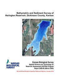 Herington Reservoir, Dickinson County, KS - Kansas Water Office