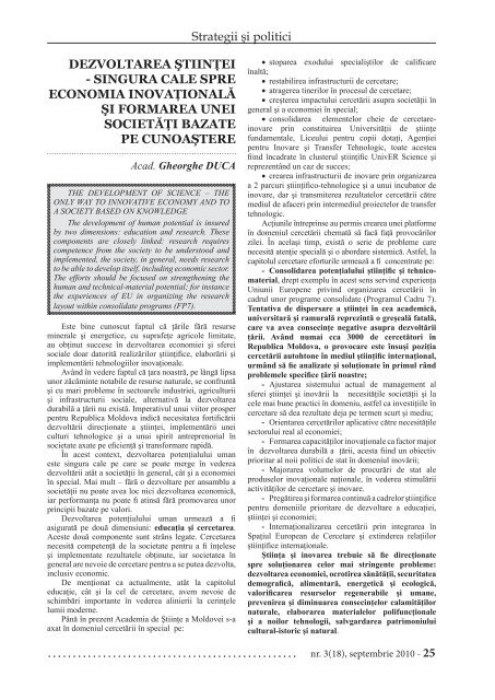 Akademos 3 2010. pentru PDF.indd - Akademos - Academia de ...