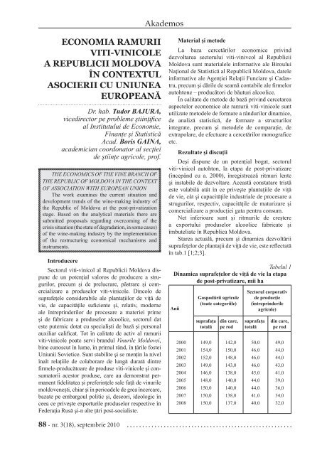 Akademos 3 2010. pentru PDF.indd - Akademos - Academia de ...