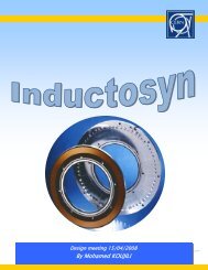 Inductosyn position transducers - Wire Scanner Design Project web