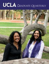 Graduate Quarterly - Spring 2007 - UCLA Graduate Division