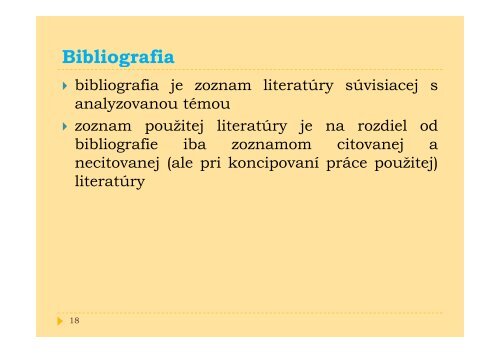 Metodika tvorby pÃ­somnÃ½ch prÃ¡c - Fakulta medzinÃ¡rodnÃ½ch vzÅ¥ahov