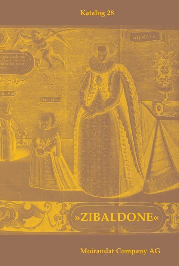 Katalog No. 28: "Zibaldone" - Moirandat Company