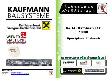 Flyer - WSV Ludesch