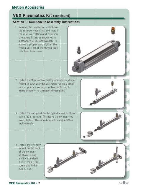 VEX Pneumatics Kit - VEX Robotics