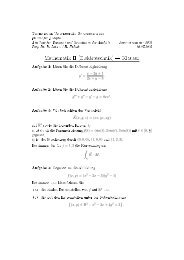 Mathematik II (Elektrotechnik) Klausur - Institut fÃ¼r Analysis und ...